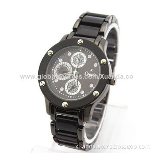 Men's metal watches, promotional project order best select style, very hot sale
